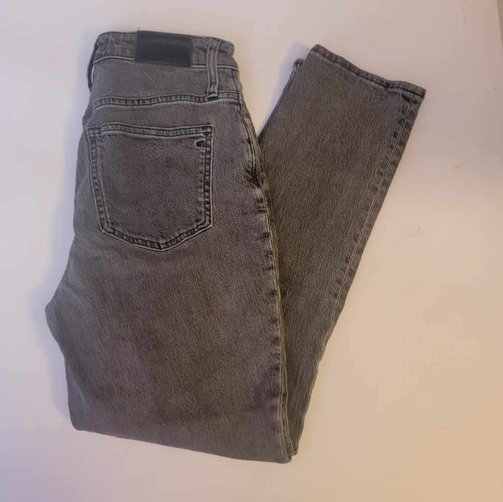 Madewell Curvy Perfect Vintage Jean Size 25 Gray